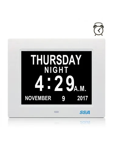 8inch Dementia Digital Day Clock