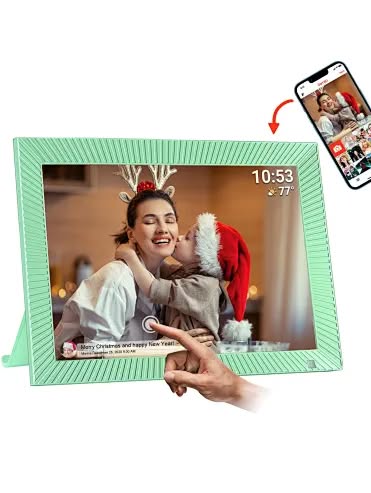 FRAMEO WiFi Digital Photo Frame 10.1 inch Digital Picture Frame 32GB